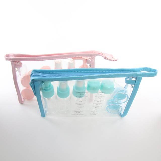 Travel dispenser bottle Travel set bottle Lotion bottle Spray bottle Round cap bottle Cream bottle