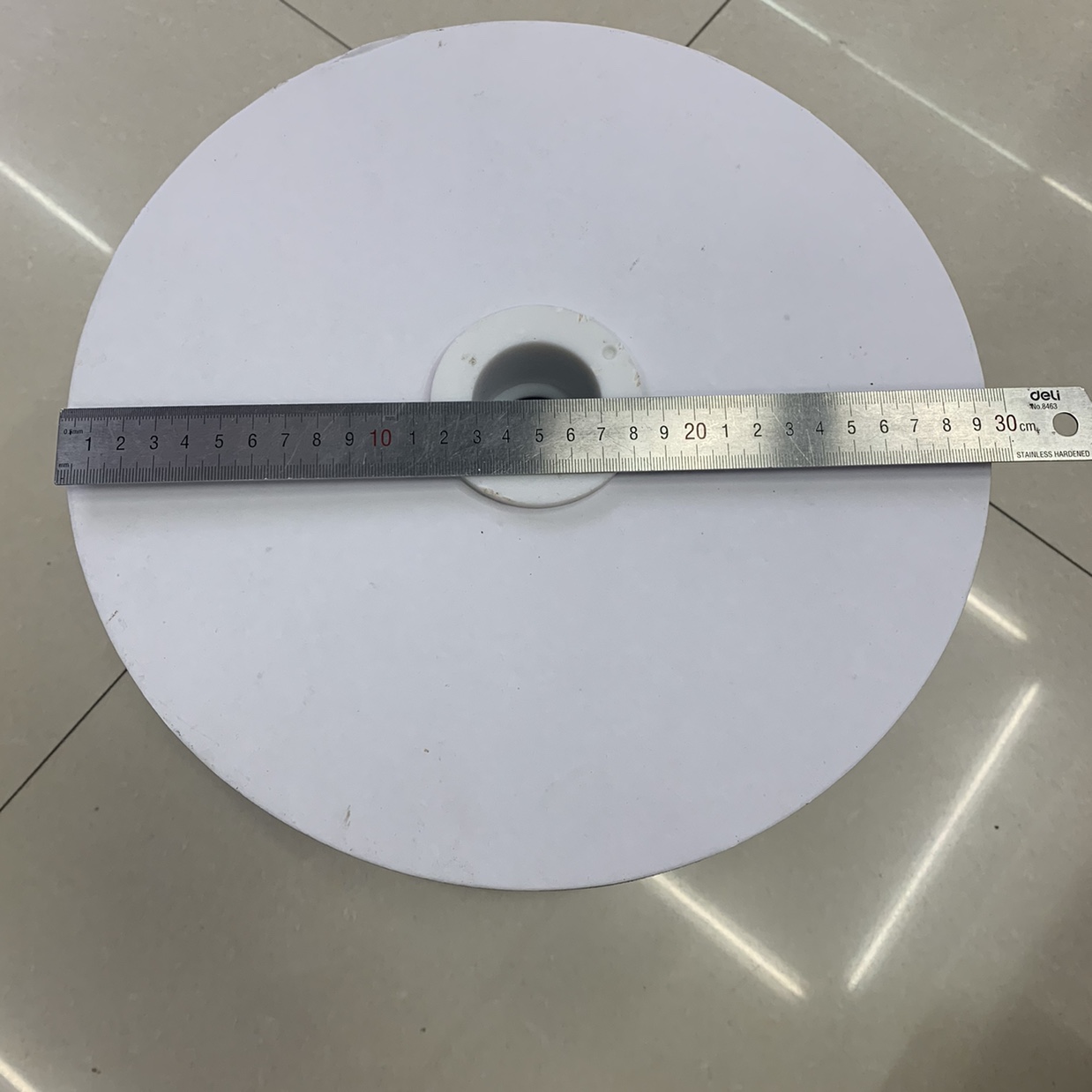 30 Diameters. A Paper Spindle. Paper Tube Packaging Application Scenario