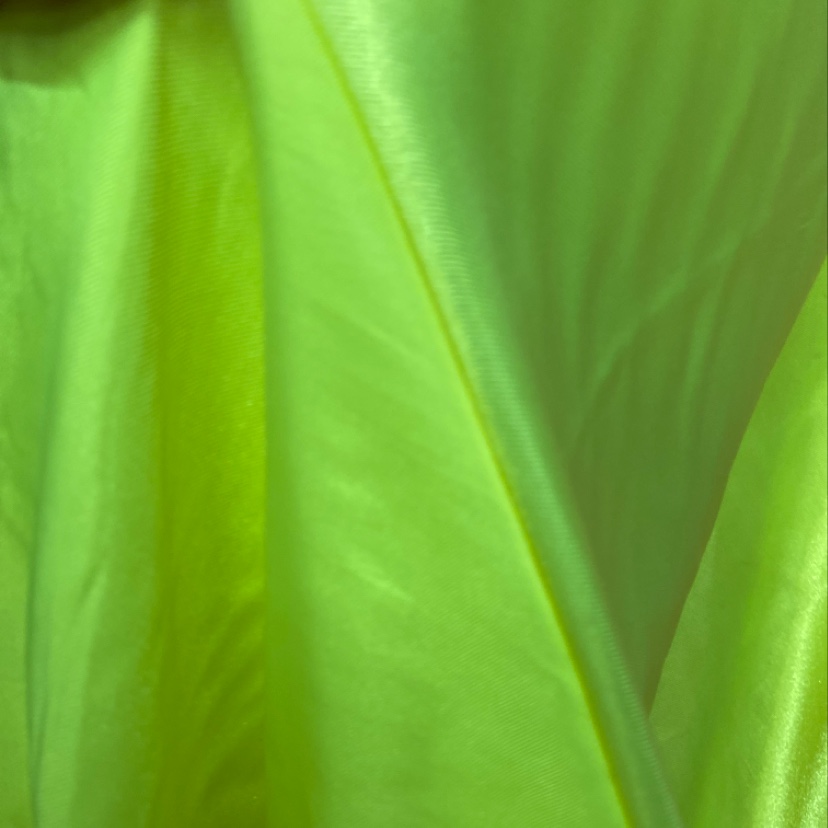 Yellow teine fabric for clothing, headwear, accessories and handicrafts Specification image