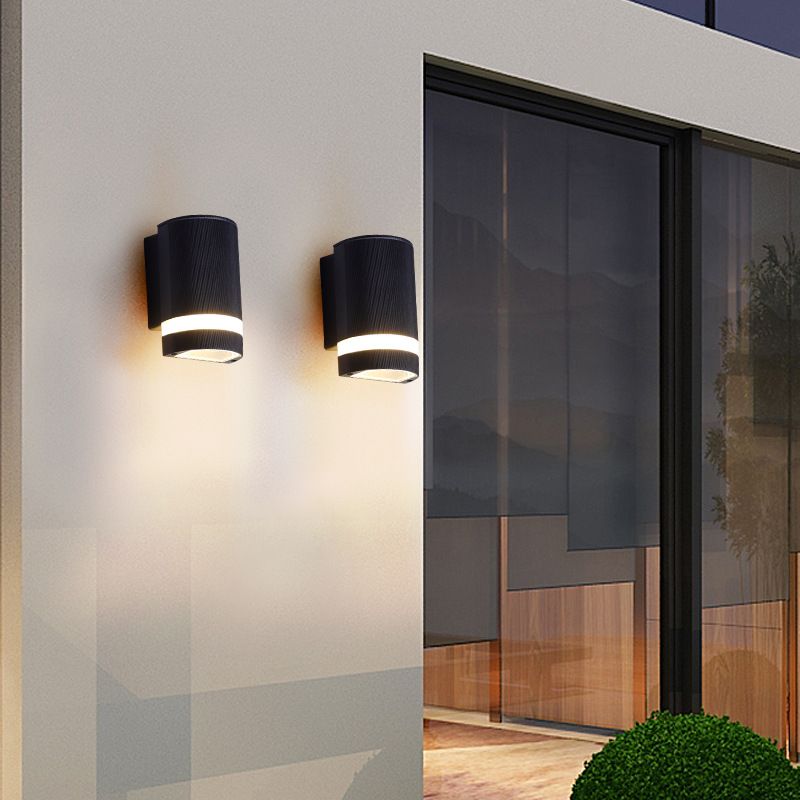 Outdoor and outdoor waterproof wall lamp Modern door head balcony lamp store lighting decoration LED wall lamp