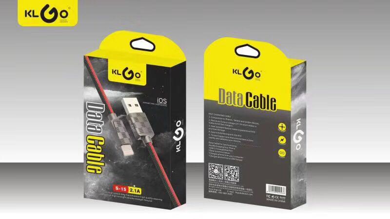 酷为KLGO品牌S-14 S-15 S-16S充电器数据线细节图