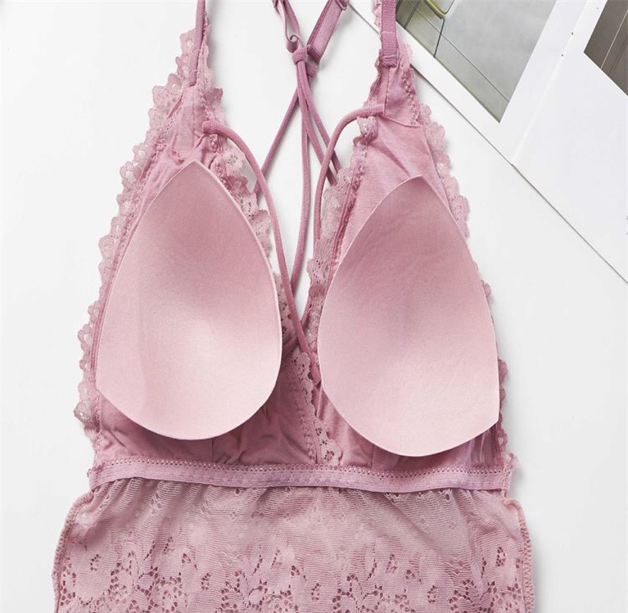 Best-selling sexy lace for women with a beautiful back and transparent strapless design Item Picture