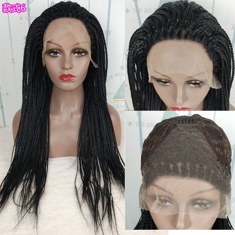 Chemical fiber front lace wig amazon hot style