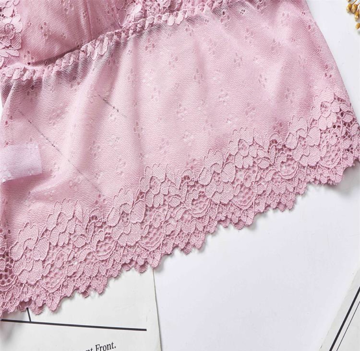 Summer Korean-style sexy lace and long design with a beautiful back and a women's chest wrap undefined