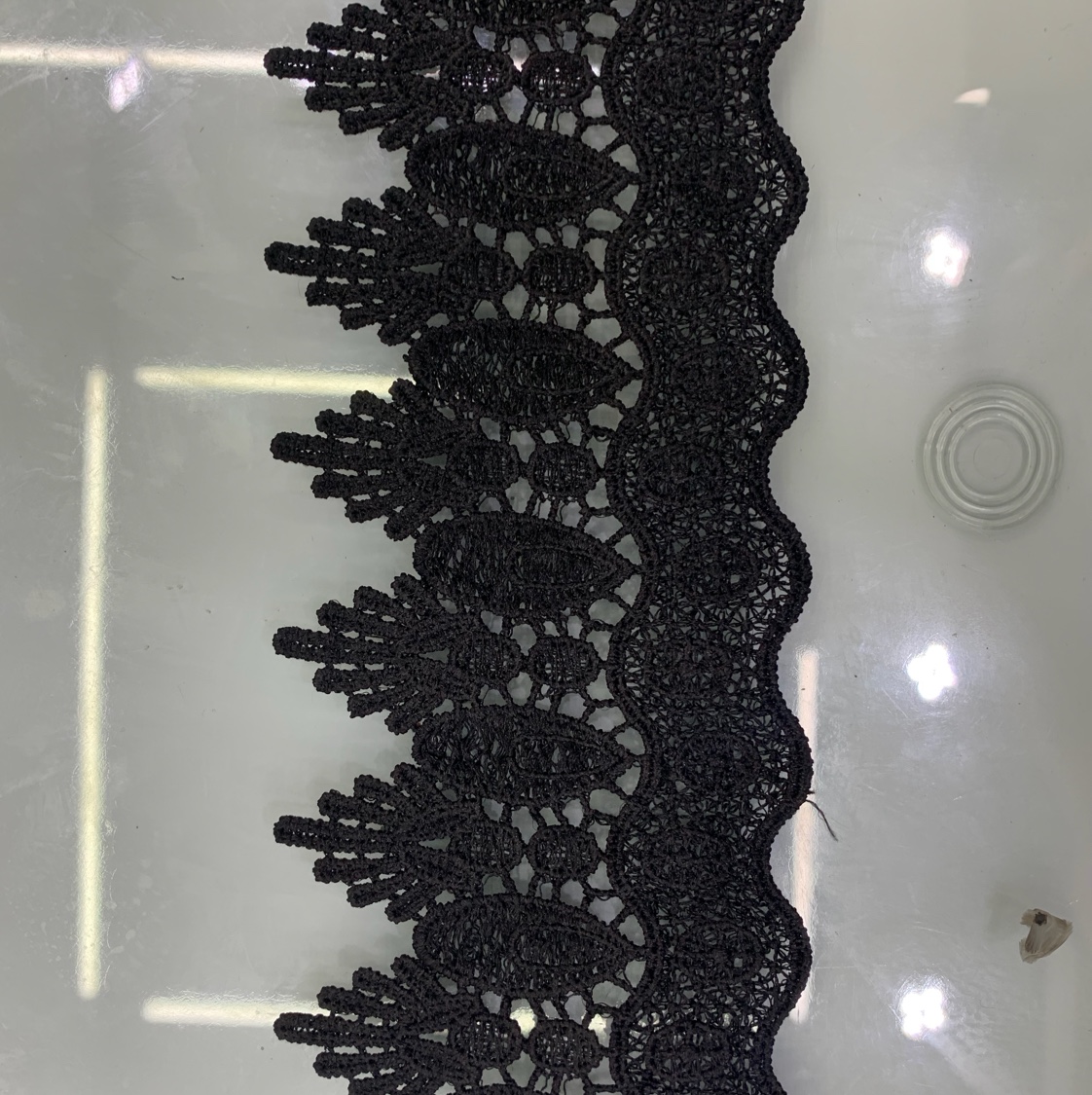 Water Soluble Black Lace Bar Code