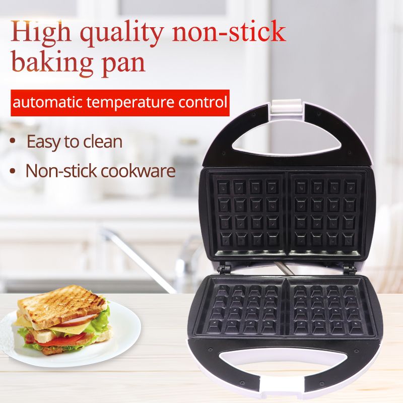 Household fully automatic waffle machine, breakfast machine, double-sided heating portable breakfast machine Application Scenario