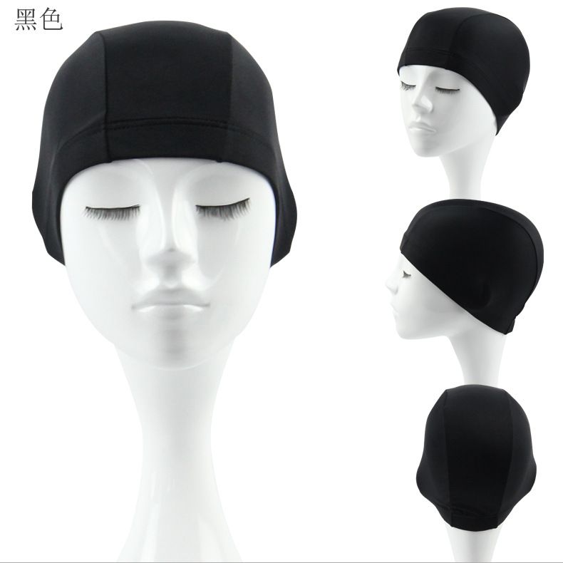 优质弹力舒适花色布泳帽 男女儿童成人 氨纶锦纶布泳帽投诉详情图5