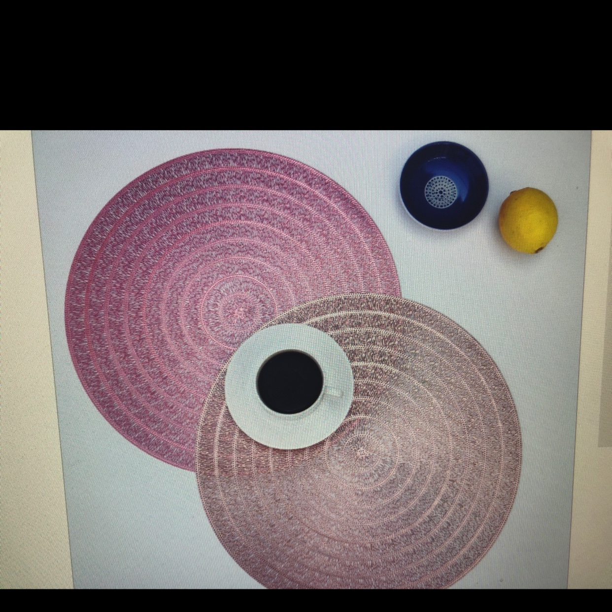 螺旋乱丝桌垫酒店西餐垫3