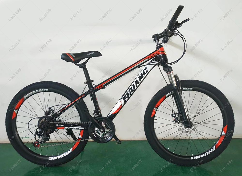 20寸探索者刀圈山地自行车带减震40刀圈