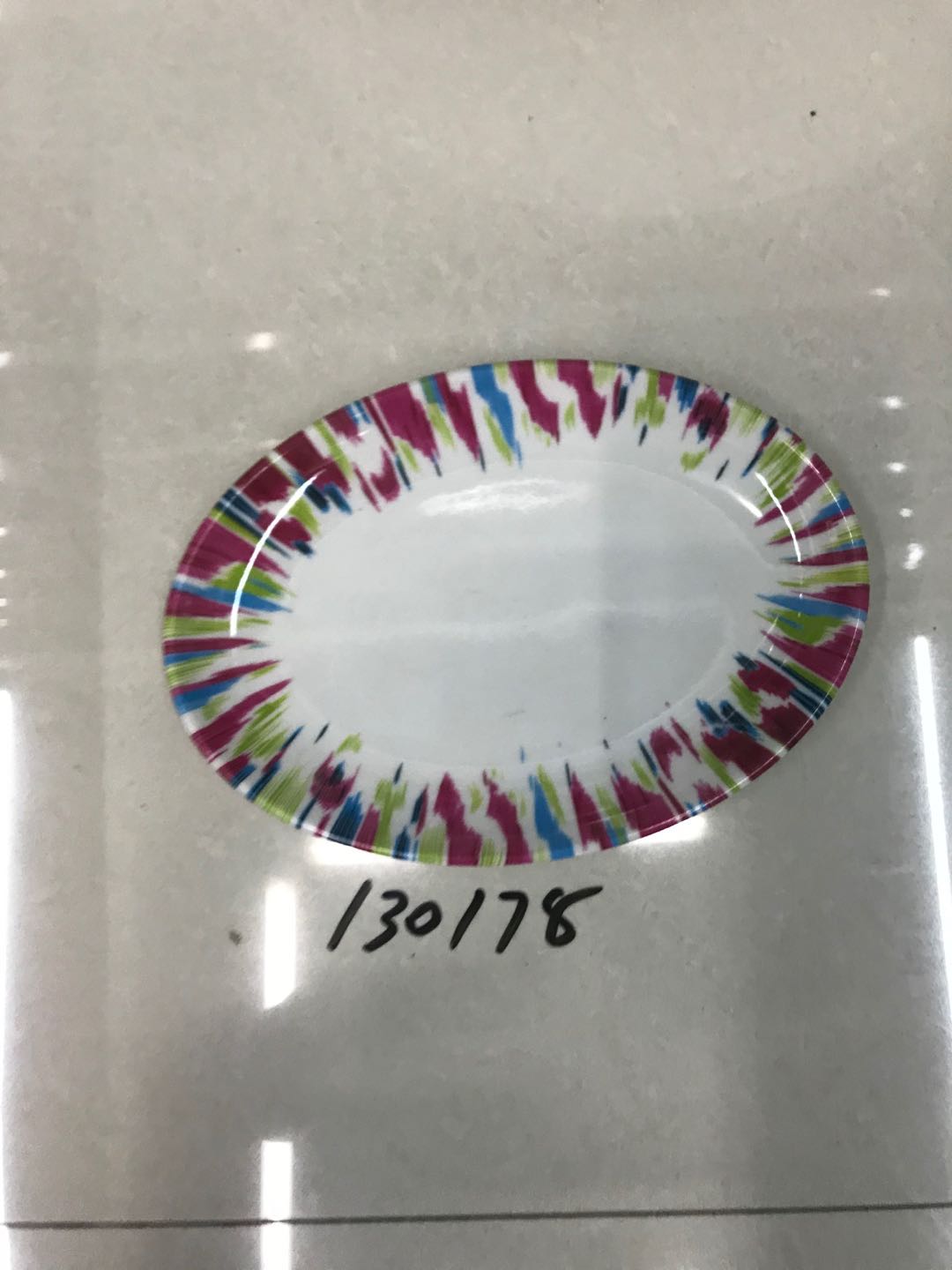 Amine plate YM130178 flower thumbnail