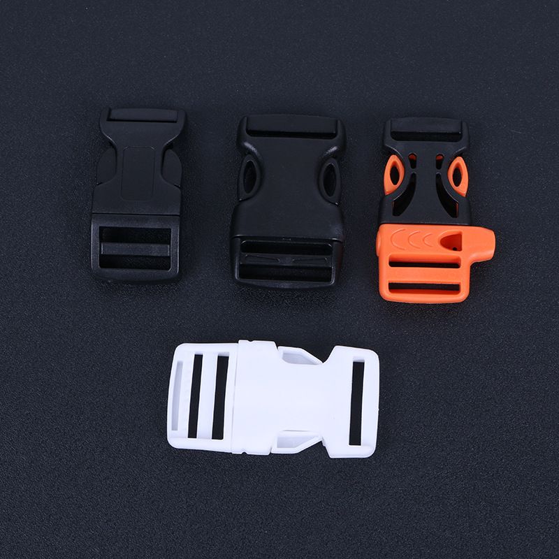 Spot direct selling cases and bags accessories environmental protection white inserting buckle plastic waist bun mother buckle plastic bag adjusting buckle thumbnail