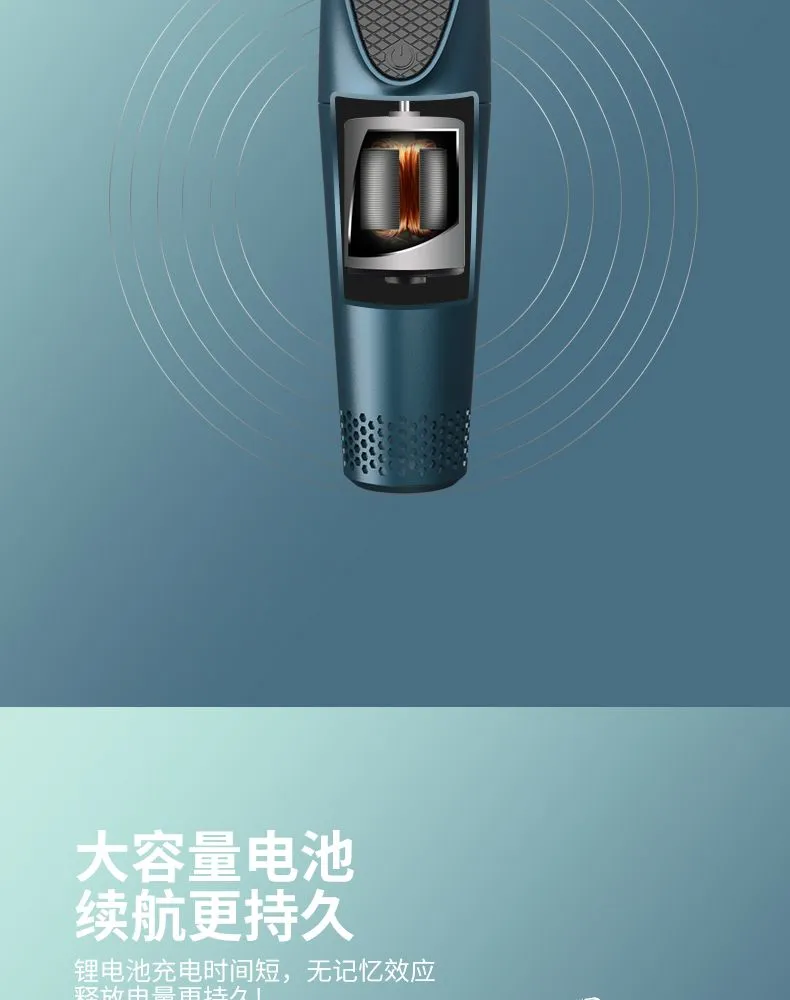 Cross-border new MS-5018 men's electric hair clipper, oil-cut hair clipper, electric clipper for trimming detail image 8