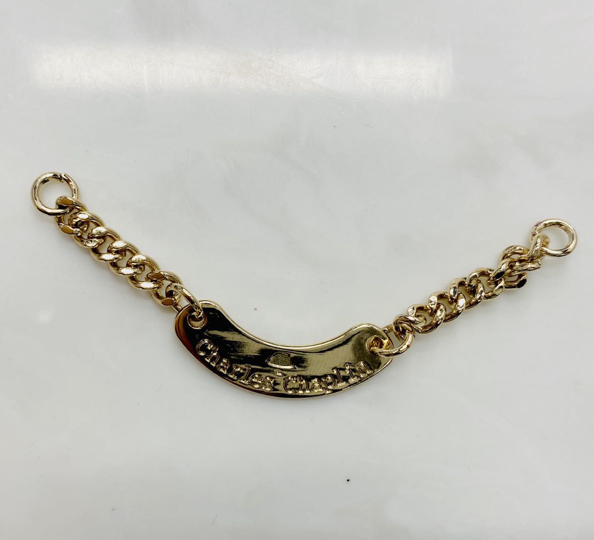 Windbreaker coat chain tag fine brand tag chain decoration chain chain customized personalized chain clothing decoration chain thumbnail