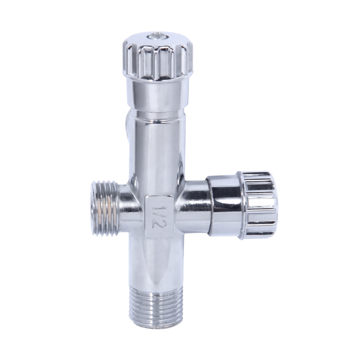 Zinc alloy double outlet Angle valve