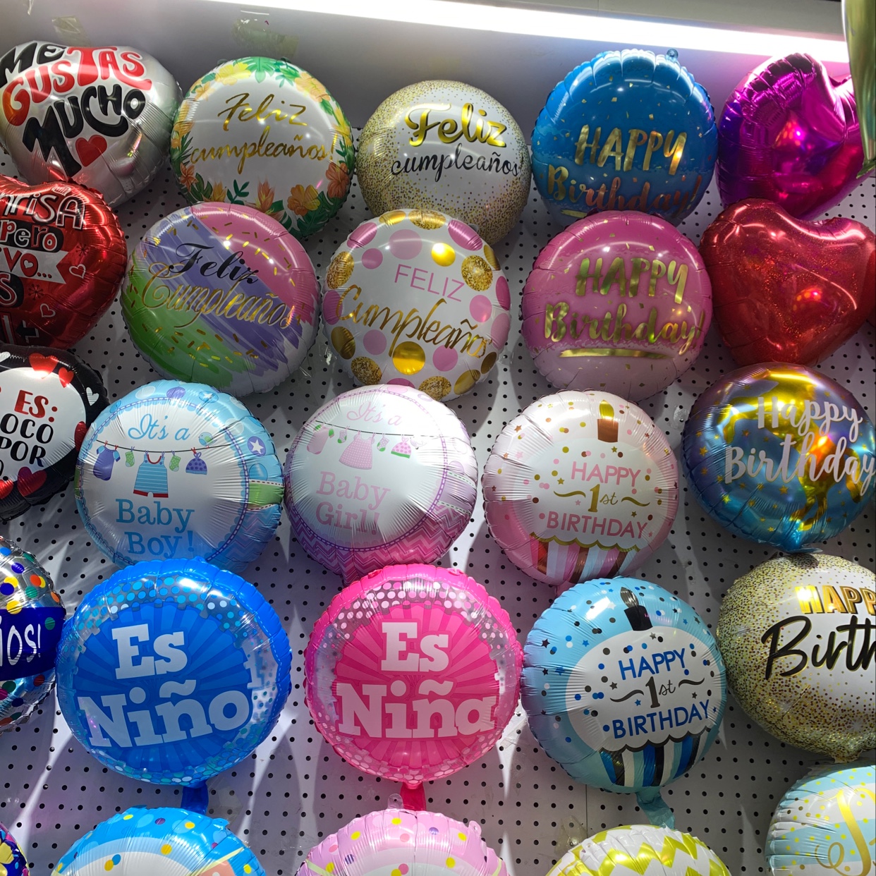 Aluminum film balloon details Picture