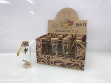 RH123 12只盒装玻璃瓶 许愿瓶 漂流瓶 创意小礼品瓶批发