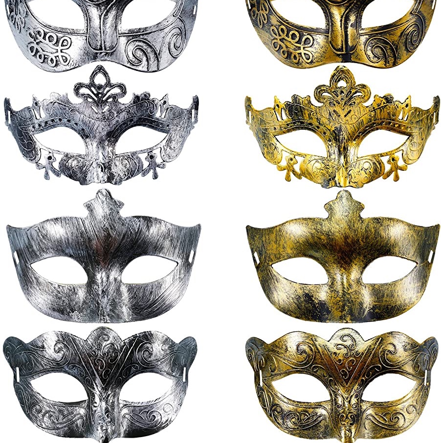Halloween Ghost Festival dance party Antique mask details Picture