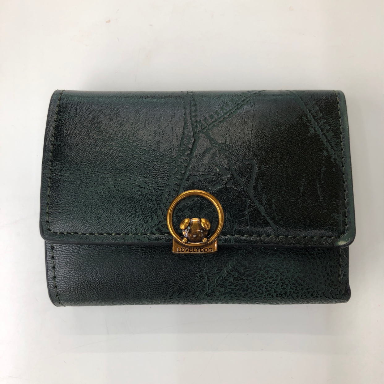 A retro short little dog wallet details Picture