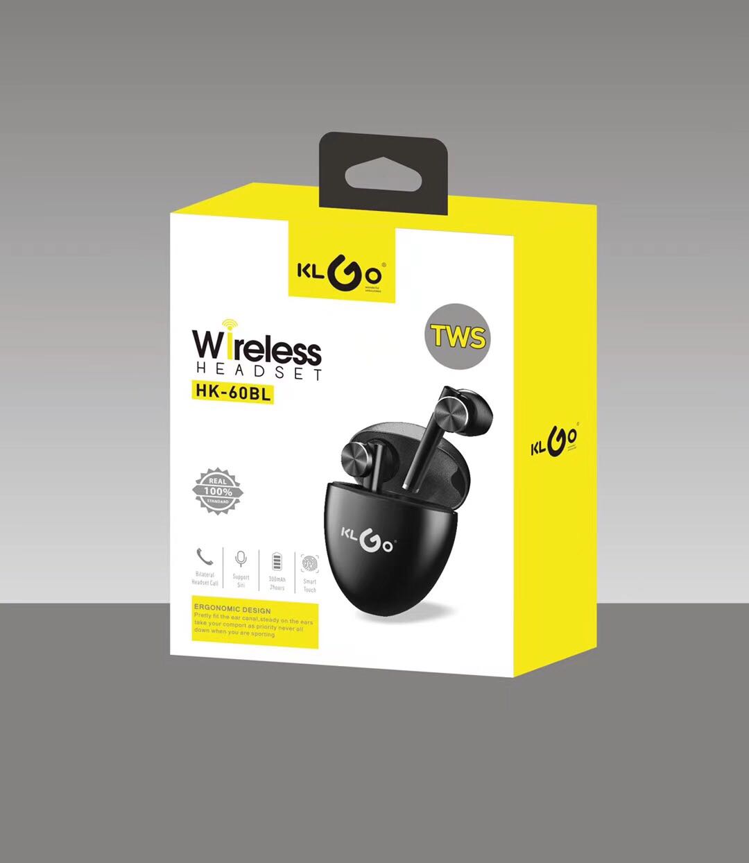 Cool for KLGO brand TWS Bluetooth Headphones HK-60BL Specification image