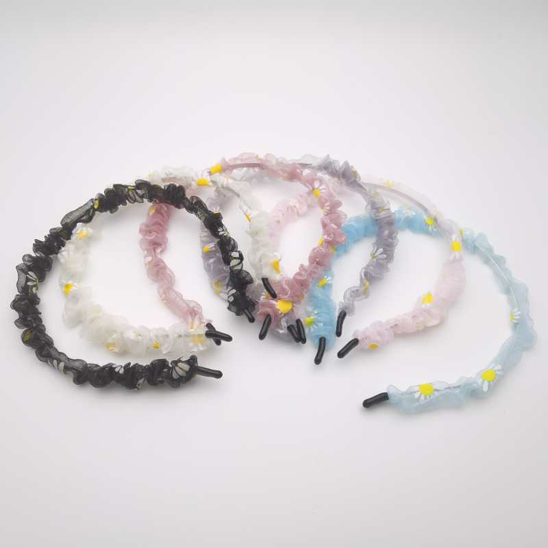 Organza small chrysanthemum hair band thumbnail