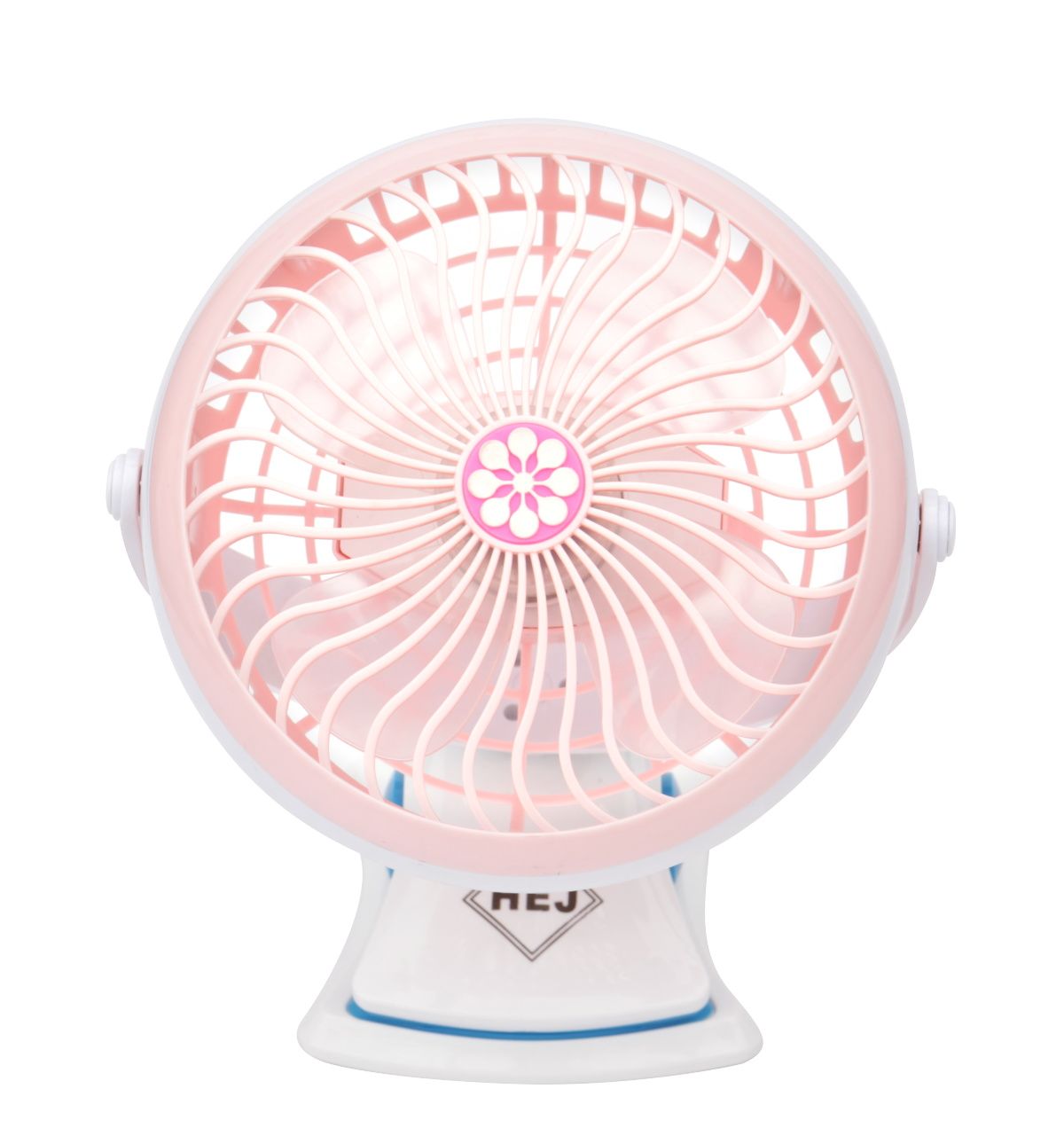 Hongjian 6-inch adjustable charging USB fan detail image 2