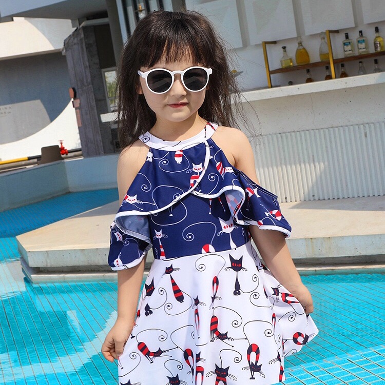 Bathing Suit for 7-year-old middle school girl and bathing suit for children 2020