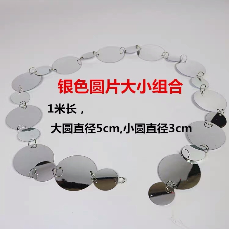 New Love River background wedding props, wedding supplies, aerial pendants, ceiling decorations, crystal, hotel ceiling decoration sequins Item Picture