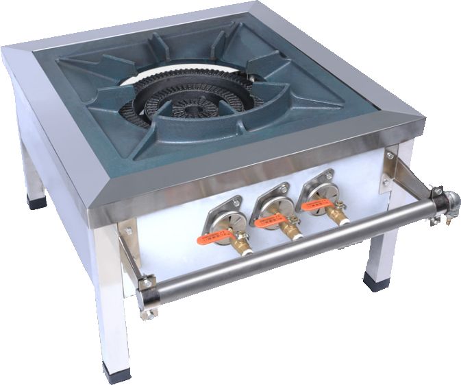Commercial energy saving stainless steel Korean single-eye low burner soup stove gas stove low burner soup stove