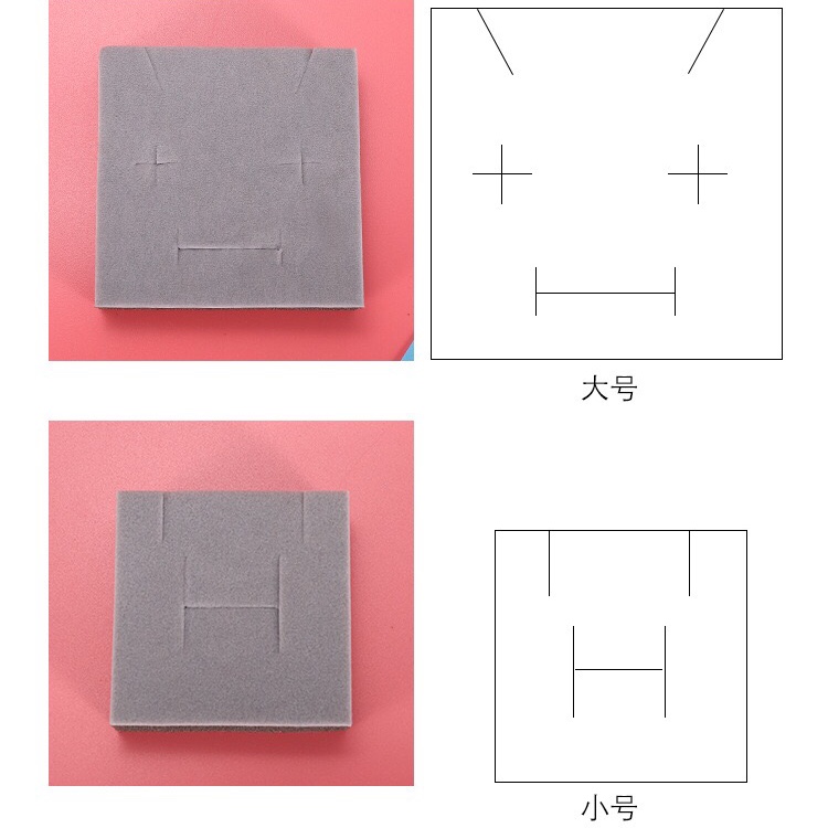 Creative in-stock paper boxes, bow jewelry packaging boxes, ring boxes, stud boxes, bracelets, necklaces, Korean version accessory boxes details Picture