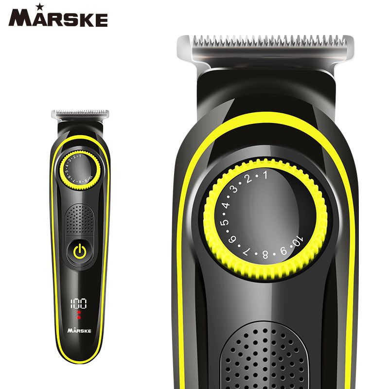 Marske-5012理发器电推剪头发充电式推子神器剃发电动刀工具家用白底实物图