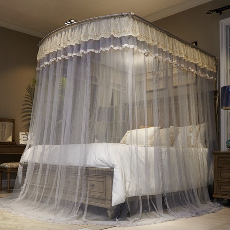 1906 U-Shaped Retractable Mosquito Net details Picture