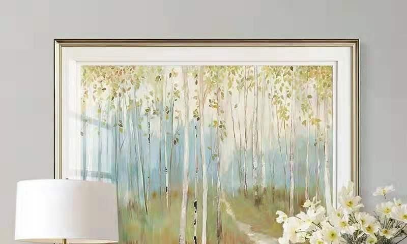 Living room decorative paintings, corridor and entrance hall murals, hotel display, landscape paintings and art details Picture
