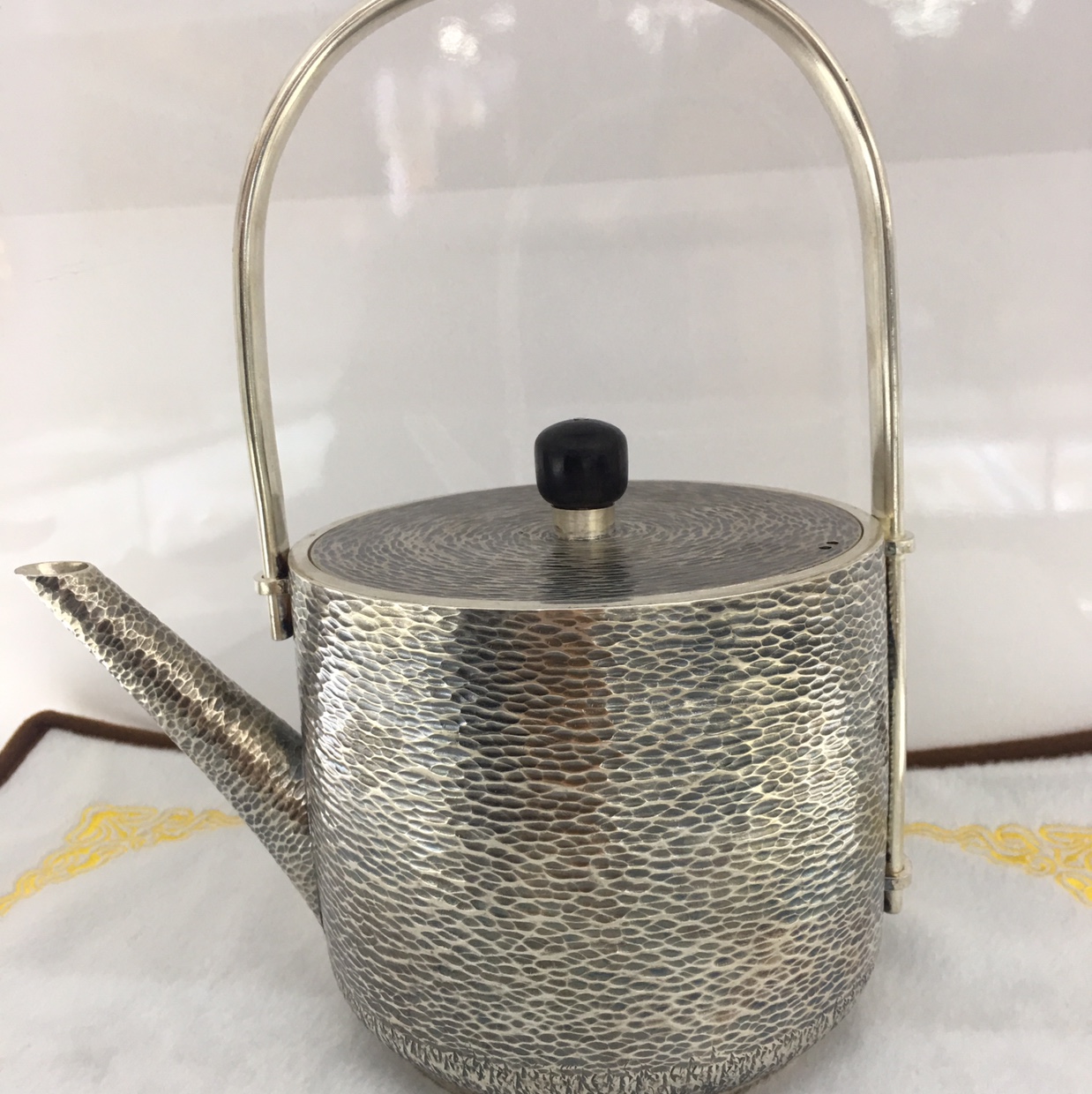 银壶一体银壶纯银纯手工式银壶提粱烧水壶正价精品款式7产品图