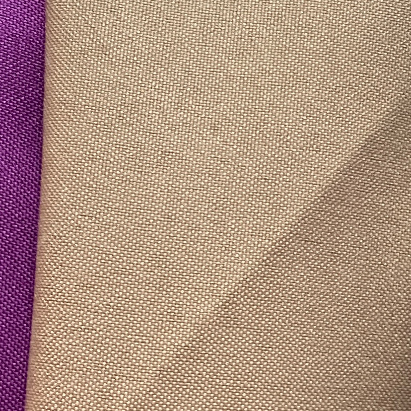 Brown plain weave nylon fabric clothing, headwear, accessories, handicrafts fabric, apron fabric, workwear