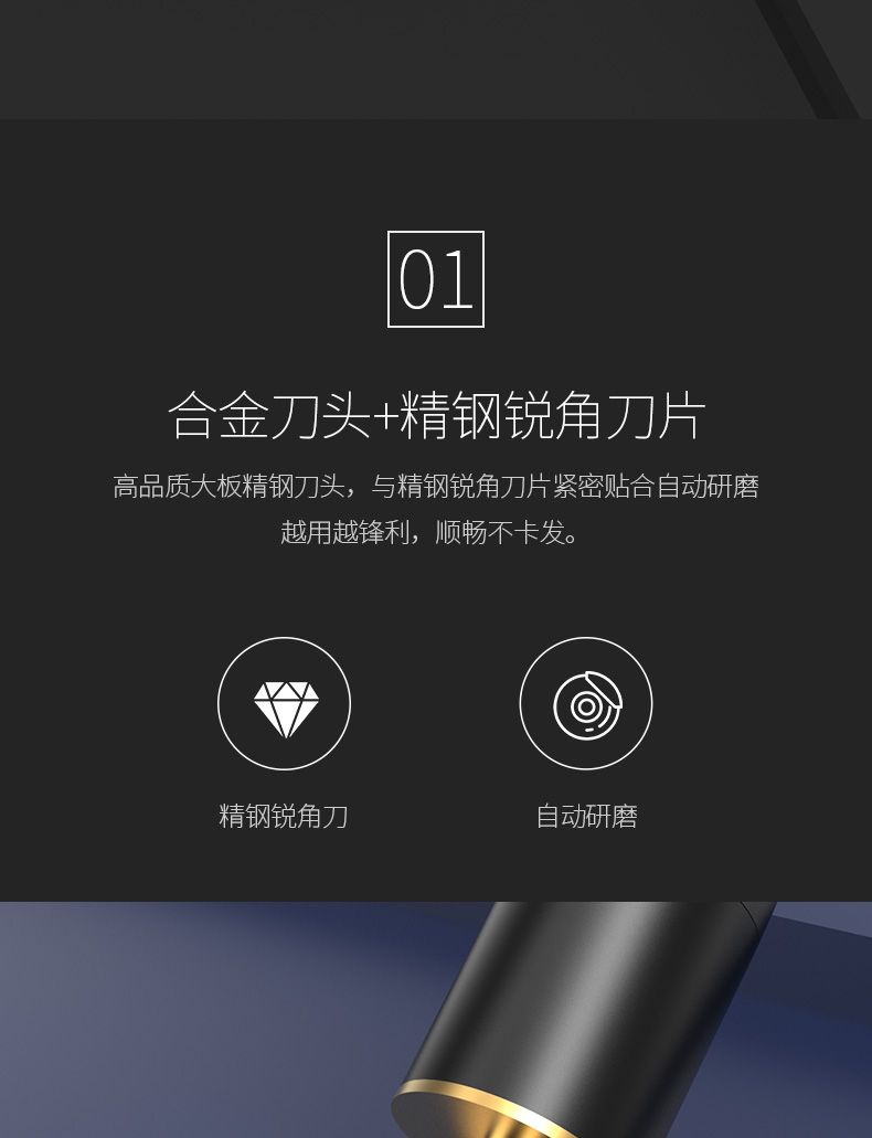 Marske-5017理发器男士油头剪电推剪充电式电动推子家用剃发跨境详情图2