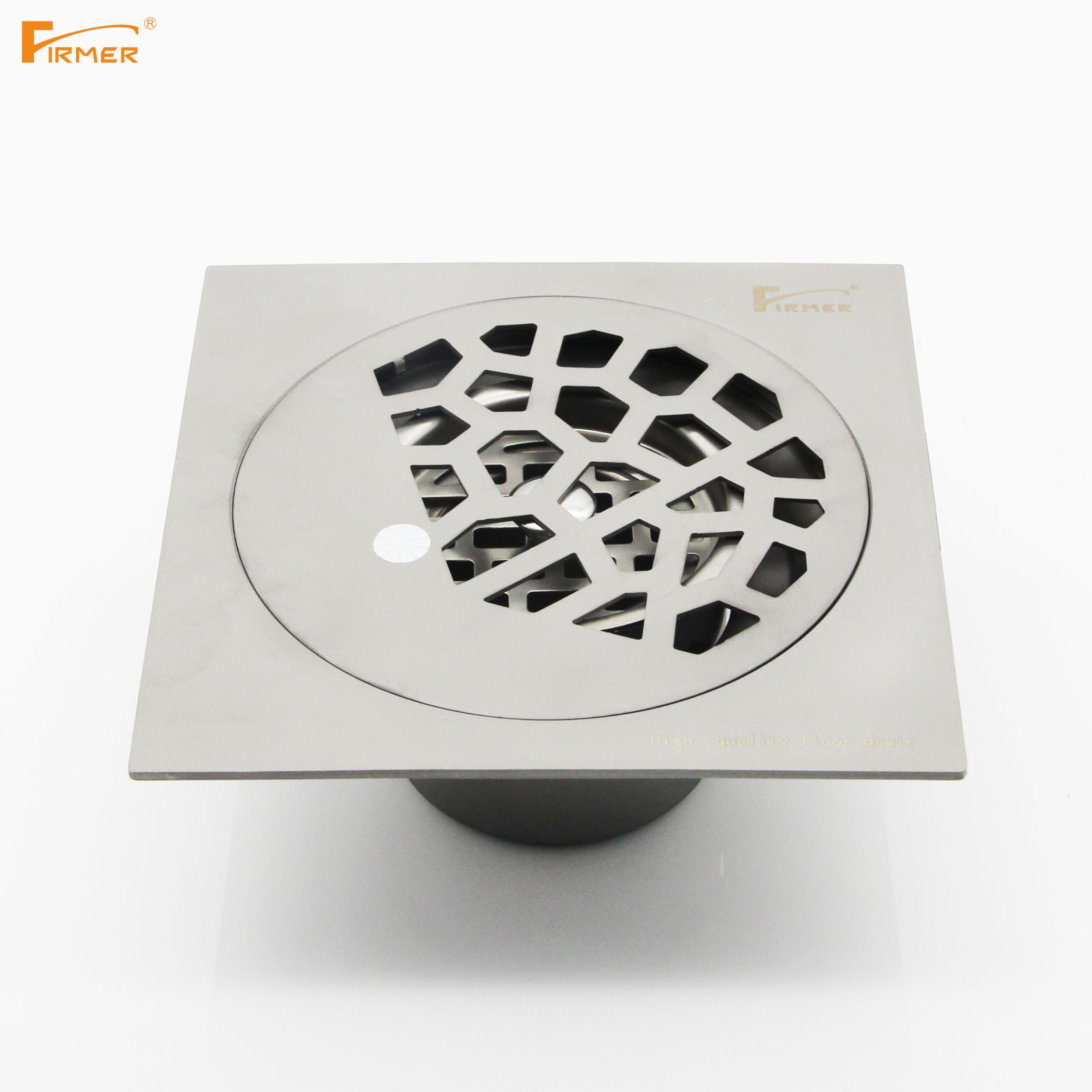 FIRMER stainless steel mirror sandblasting deodorant floor drain bathroom shower room balcony drainage floor drain Item Picture