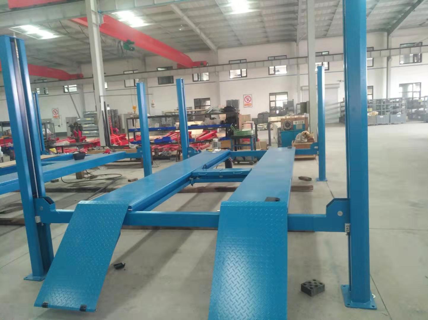 Four-column lift, automotive four-column elevator, automotive maintenance hydraulic equipment detail image 4