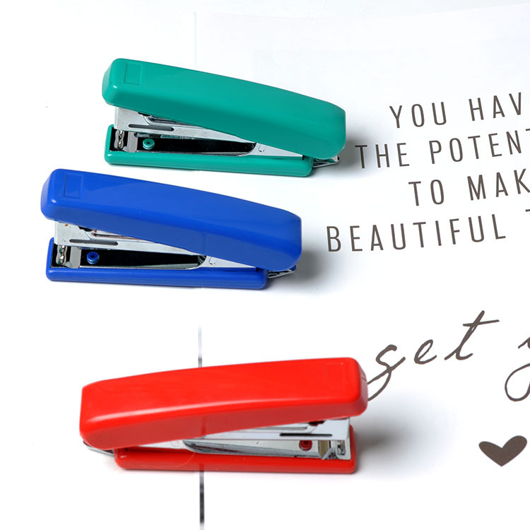 Yizhi King 218 stapler, suitable for 10-size staples, can order 10 sheets of paper, 240 pieces per piece details Picture