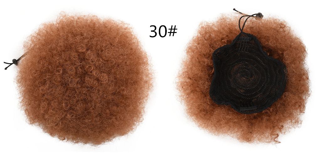 非洲热销假发发包欧美蓬蓬头发苞发套爆炸头蓬松卷毛毛虫详情图10