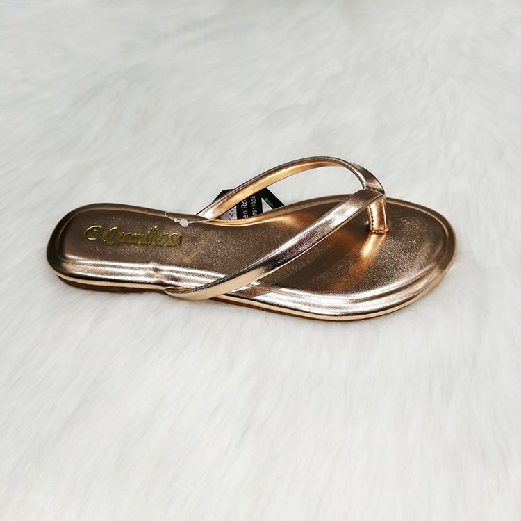 时尚变色磨砂材料可定制女夹脚拖women slipper产品图