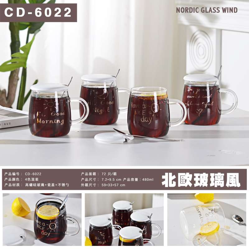 Creative glass cup details Picture