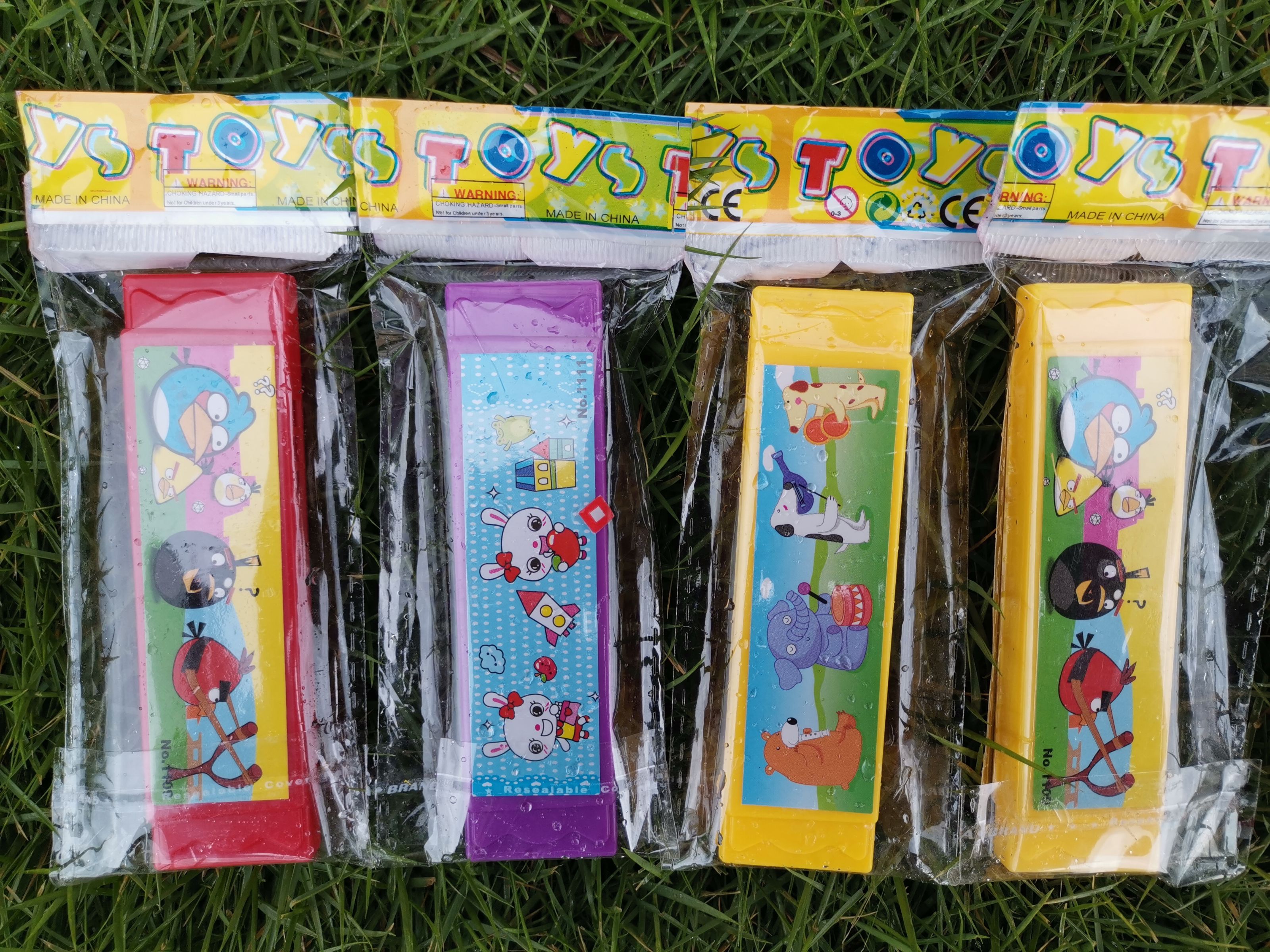 Harmonica children's beginner toy Student Toddler musical instrument Puzzle small toy Mini whistle mouth organ