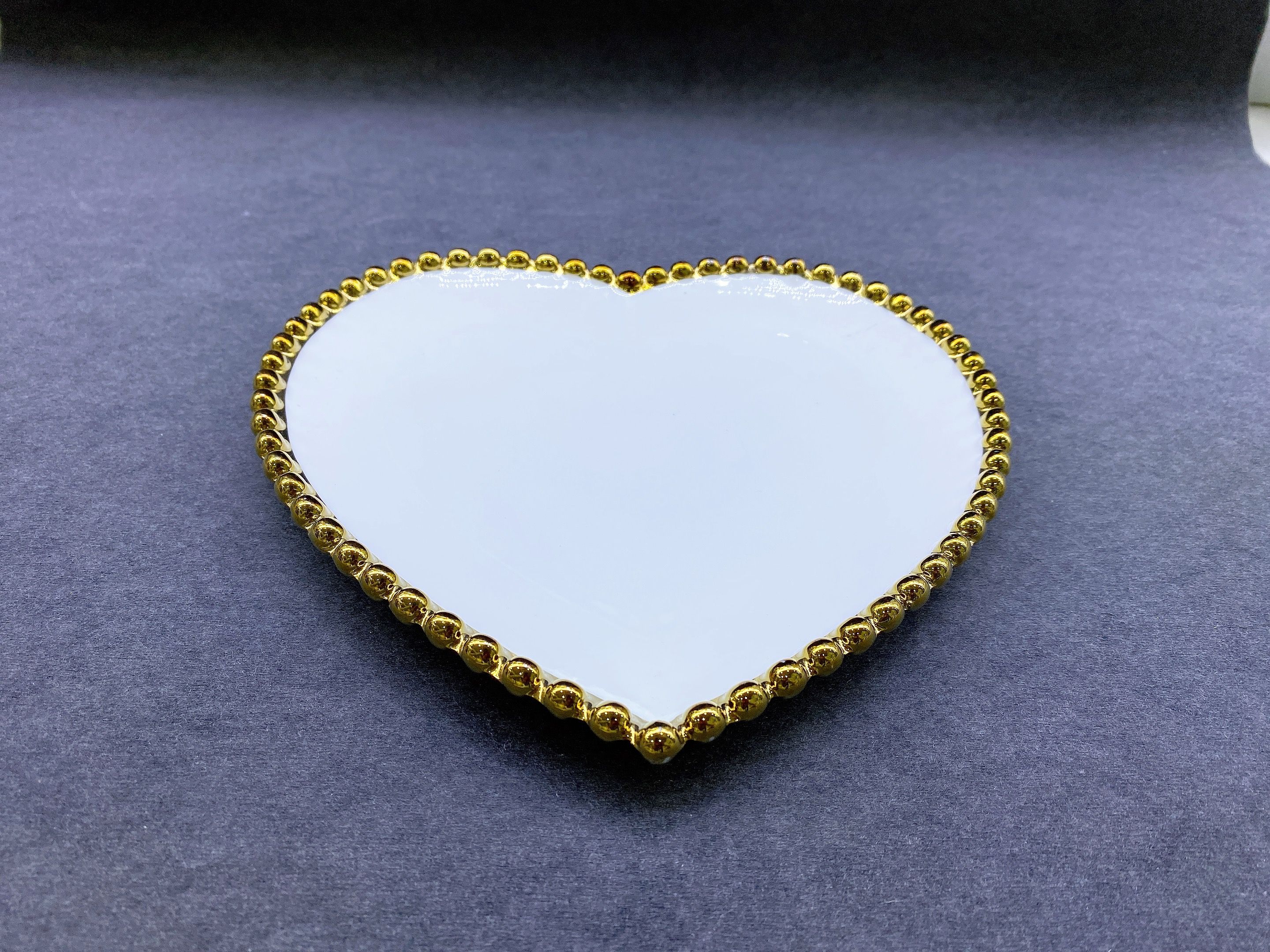 Ceramic love plate western food plate dessert plate