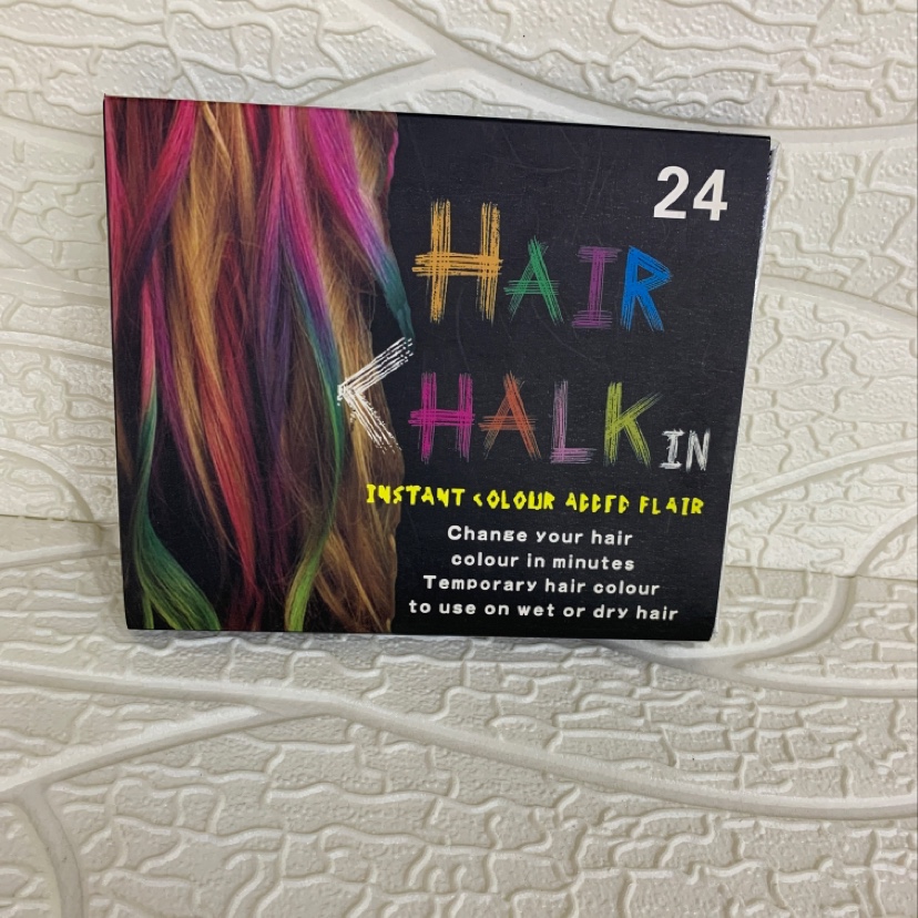 24 color hair dye comb, hair dye stick, hair dye pen disposable hair dye pen