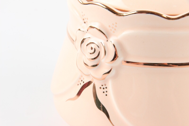 简欧陶瓷密封罐糖果茶叶罐五谷杂粮食物储存罐礼品日用百货两个装详情图8