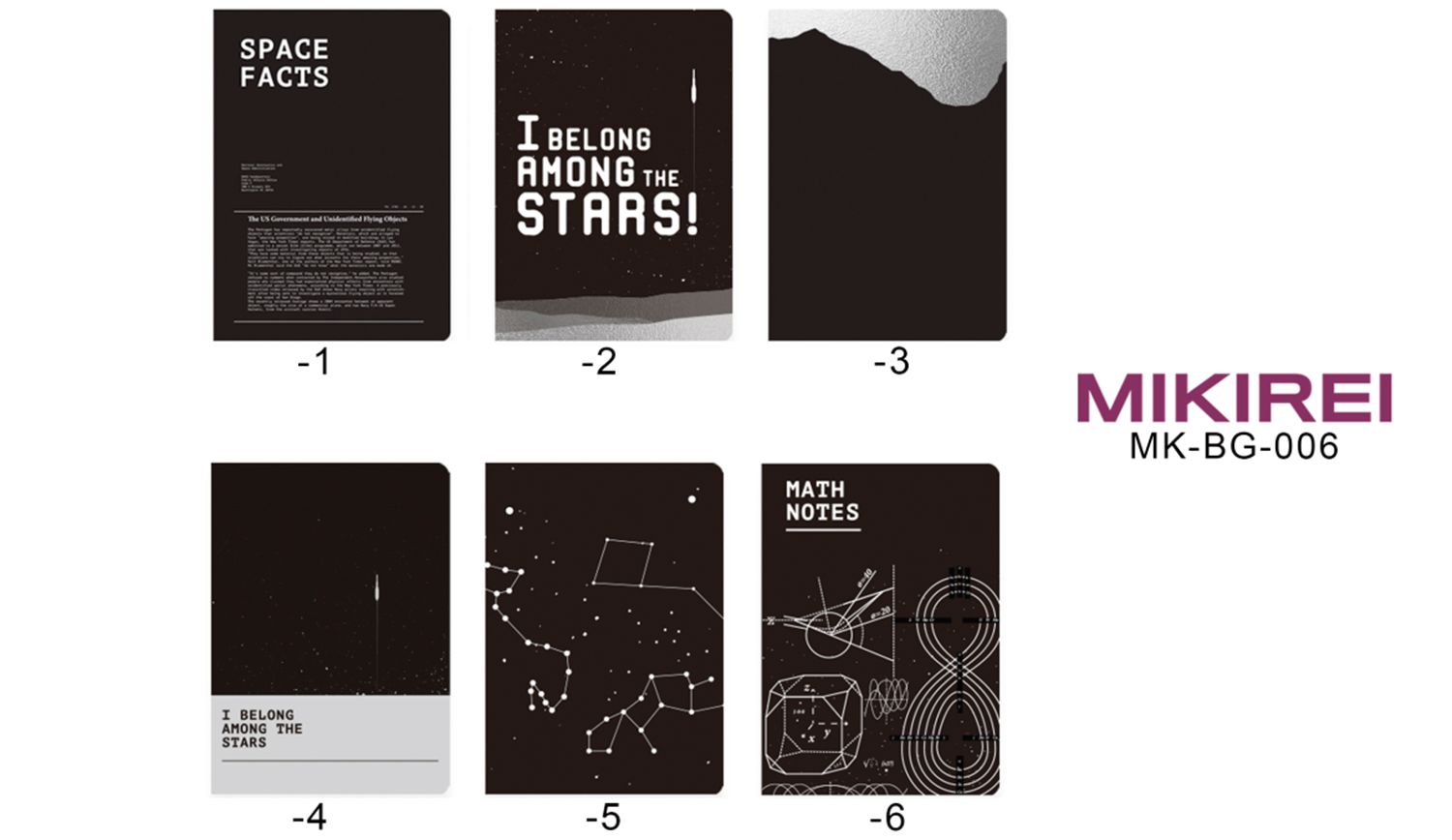 Yiwu Selection Hardcover MK-BG-A5-006-1-4 21*14.5/22316