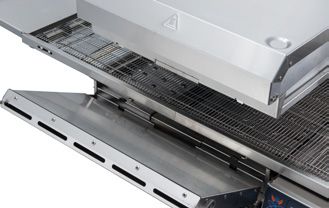 Crawler electric pizza oven 1620 Specification drawing