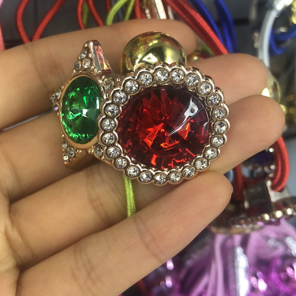 Niños banda de cuero pegajoso diamante estilo nacional accesorios serie de productos frescos y lindos tocados fábrica directa