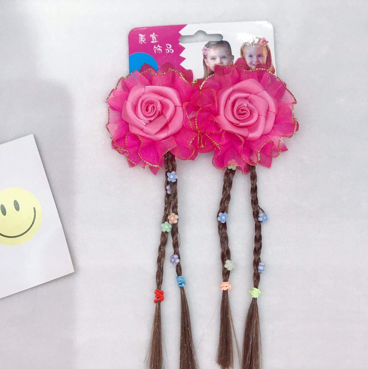 Children baby girls children hairpiece performance Children's Day show hairpin ornaments braid hairpiece thumbnail