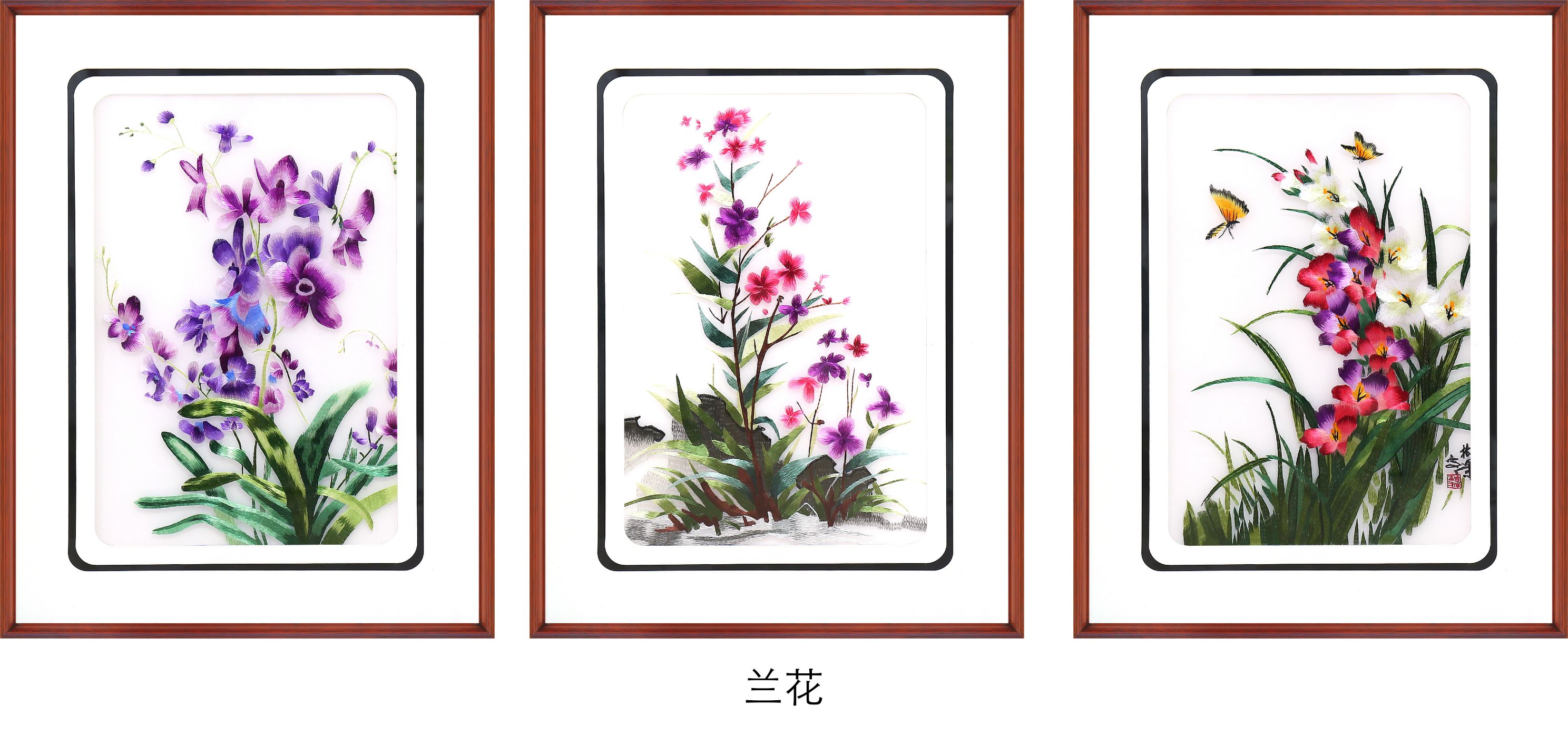 Three-Dimensional Transparent Embroidery Specification drawing
